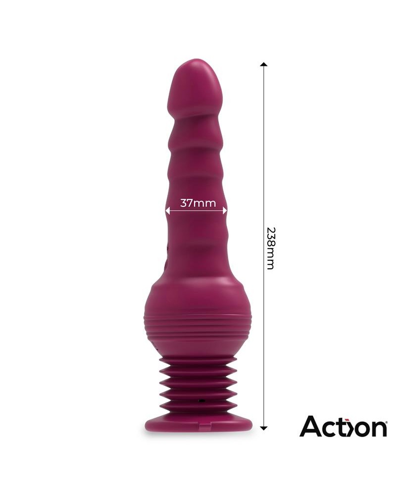 Rocket Ultra Jet Thruster Vibrator with Powerfull Suction Cup	