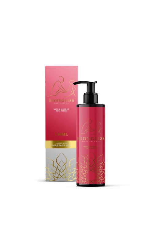 BodyGliss - Massage Oil And Lubricant in 1 Rose Petals -150 ml