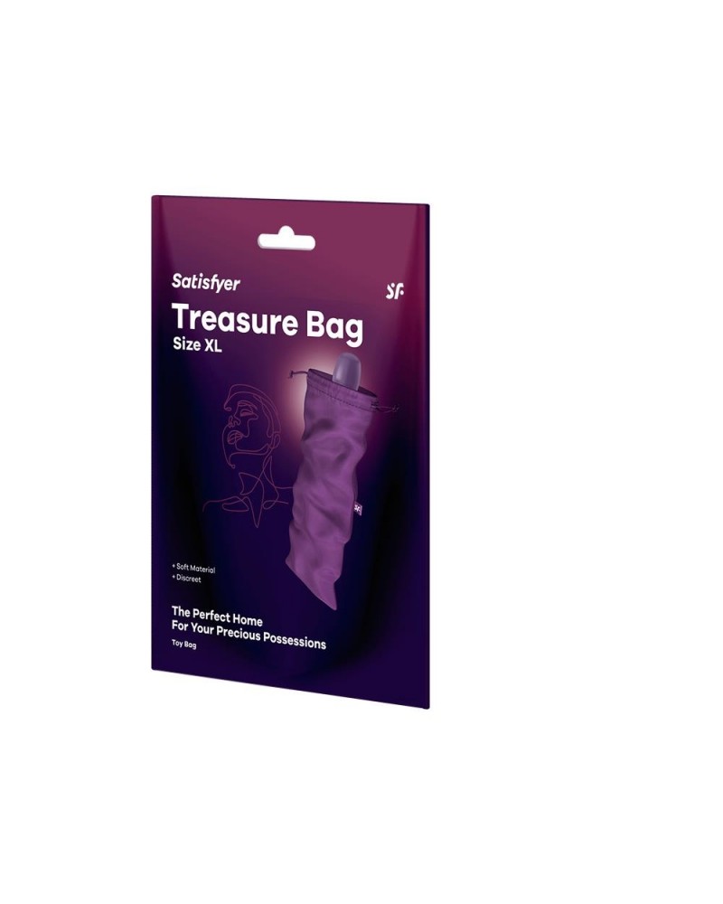 Toy Bag Treasure Bag Size XL Purple
