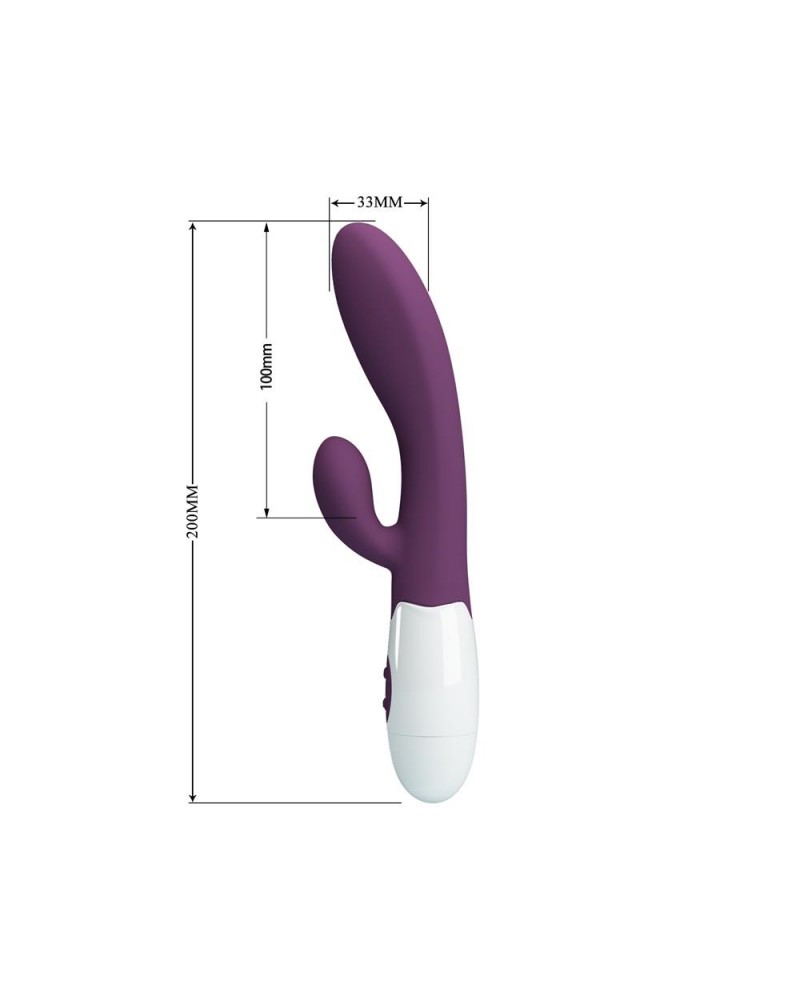 Pretty Love Vibrador Alvis Color Púrpura	