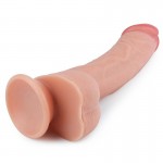 LOVETOY Dildo Nature 8" Liquid Silicone Flesh