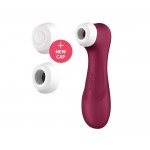 SATISFYER Pro 2 Gene 3 Liquid Air Technology Suction and Vibration App Connect Wine Red SATISFYER Pro 2 Gene 3 Liquid Air Technology Suction and Vibration App Connect Wine Red