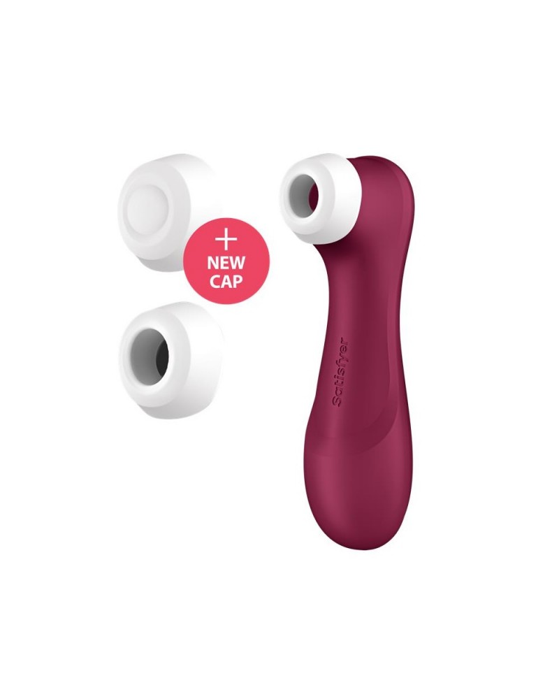 SATISFYER Pro 2 Gene 3 Liquid Air Technology Suction and Vibration App Connect Wine Red SATISFYER Pro 2 Gene 3 Liquid Air Technology Suction and Vibration App Connect Wine Red