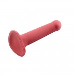 Bouncy Liquid Silicone Dildo Hiper Flexible 7.5" - 19 cm Size L Burgundy