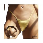 ADALET LINGERIE Daphne Classic Thong Gold ADALET LINGERIE Daphne Classic Thong Gold