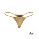 ADALET LINGERIE Daphne Classic Thong Gold ADALET LINGERIE Daphne Classic Thong Gold