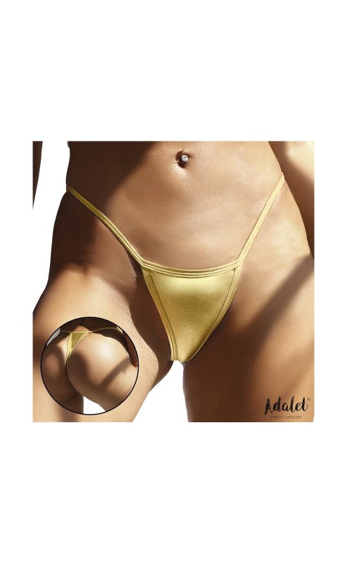 ADALET LINGERIE Daphne Classic Thong Gold