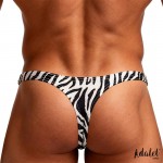 ADALET MAN Jake Thong Low-Rise Zebra