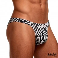 ADALET MAN Jake Thong Low-Rise Zebra ADALET MAN Jake Thong Low-Rise Zebra