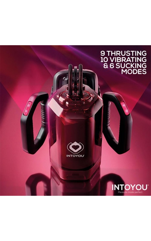 INTOYOU Vexor 3 in 1 Male Masturbator Sucking, Thrusting and Vibrator USB-C