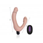 Strapless Double Dildo Silicone