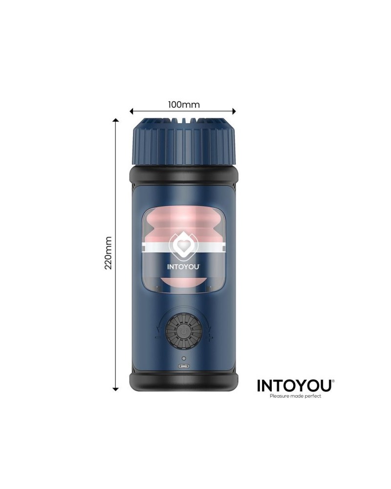 Tenkro Masturbator wit Thrusting and Heat USB-C