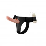 Dildo Strap-On with Remote Control 18 cm