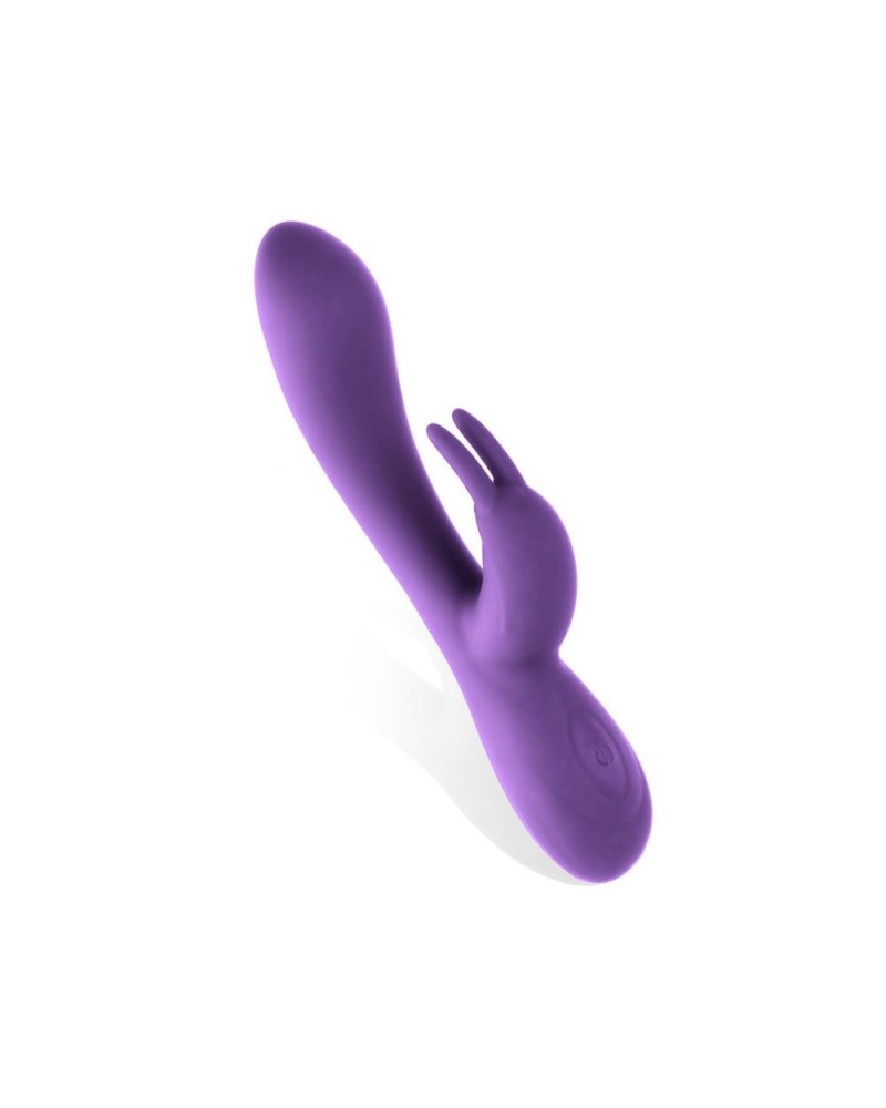 Mauve Liquefied Silicone Unibody Vibe USB Purple