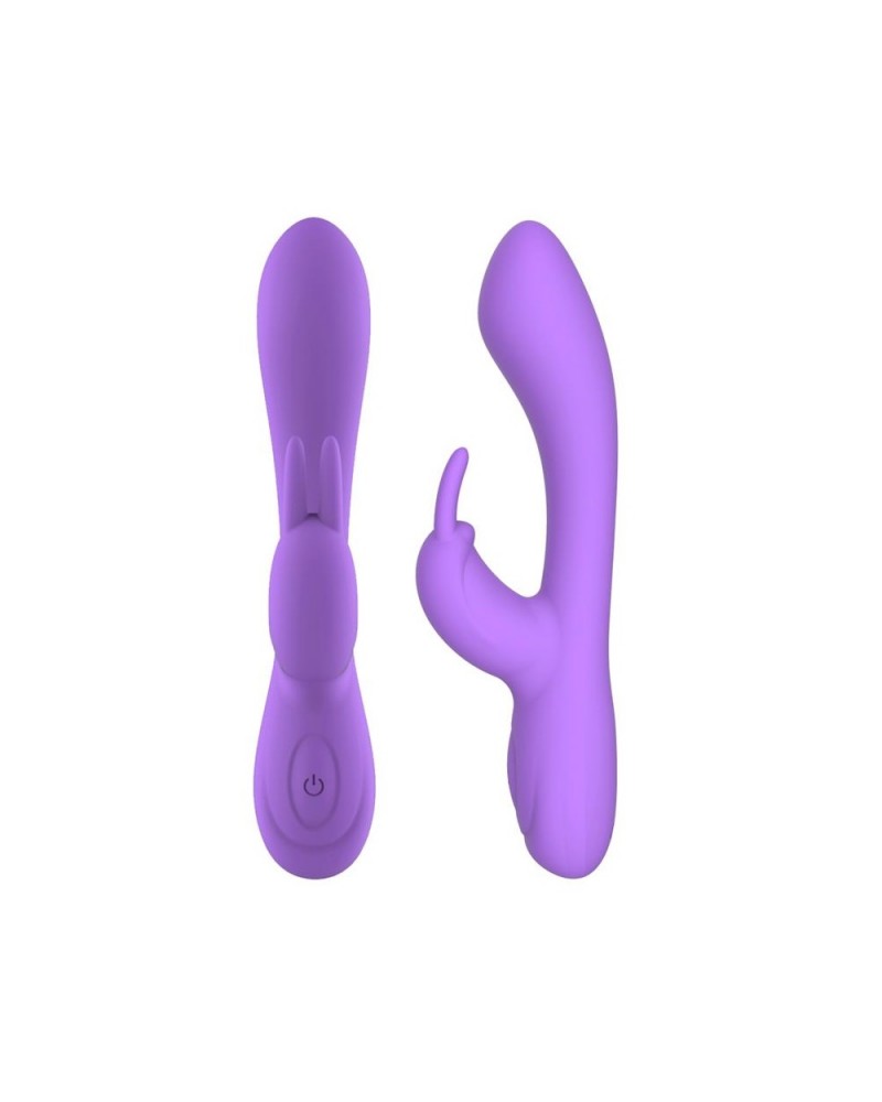 Mauve Liquefied Silicone Unibody Vibe USB Purple