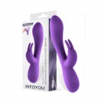 Mauve Liquefied Silicone Unibody Vibe USB Purple