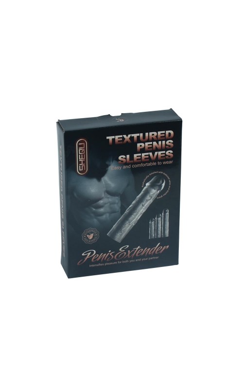 Pack 3 Penis Sleeve Alex Clear