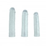 Pack 3 Penis Sleeve Alex Clear