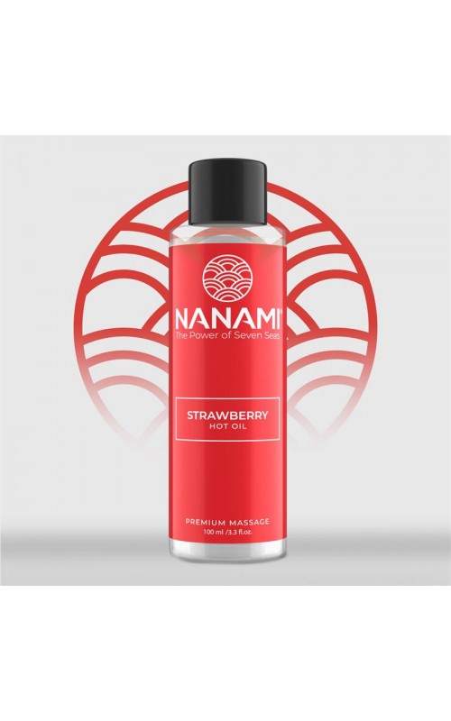 Hot Oil Massage Sweet Strawberry Aroma Heat Effect 100 ml	
