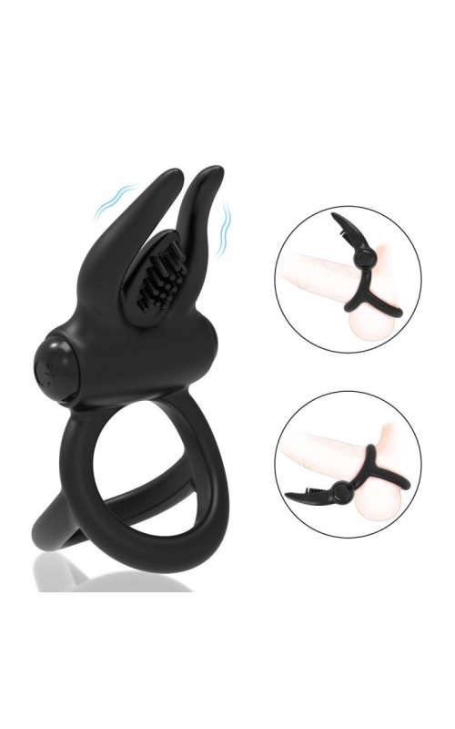 Ophelia's Dream Toys- Black Vibrating Ring