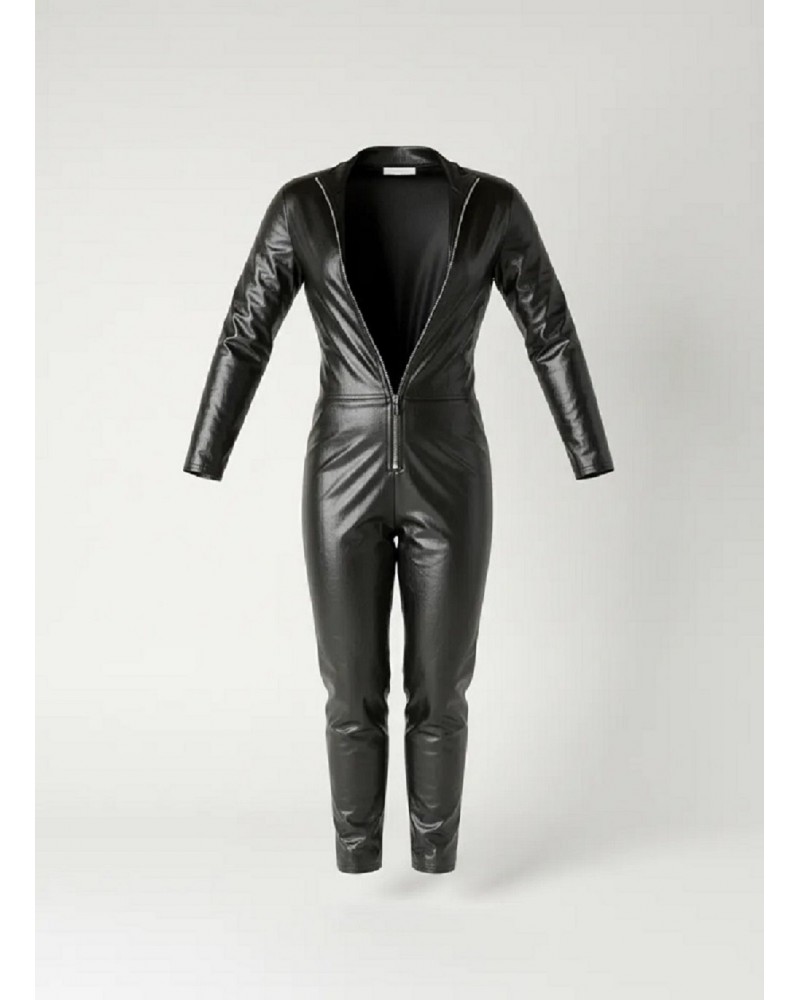 Ophelia's Dream Lingerie- Wetlook Jumpsuit