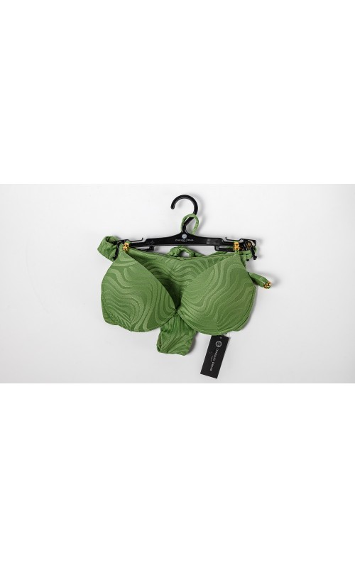 Ophelia's Dream Lingerie- Green Bikini Set Zebra Ophelia's Dream Lingerie- Green Bikini Set Zebra