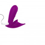 Ophelia's Dream Toys - Remote Heart Control Vibrator Purple