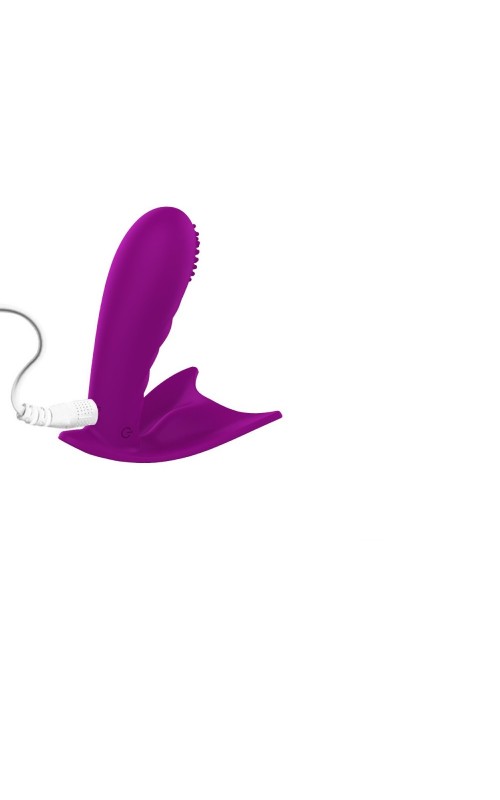 Ophelia's Dream Toys - Remote Heart Control Vibrator Purple