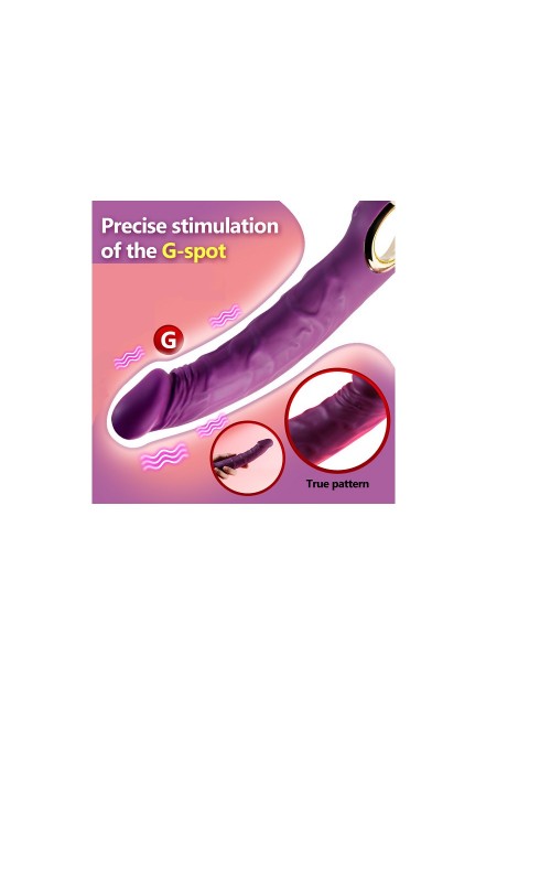 Ophelia's Dream Toys - Jump-O Realistic Vibrator- Purple