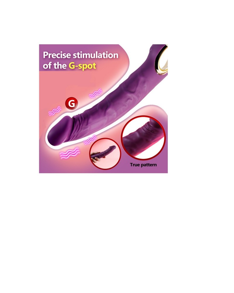 Ophelia's Dream Toys - Jump-O Realistic Vibrator- Purple Ophelia's Dream Toys - Jump-O Realistic Vibrator- Purple
