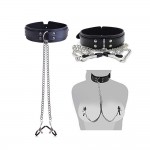 Ophelia's Dream Toys- Collar with nipple clamps Ophelia's Dream Toys- Collar with nipple clamps