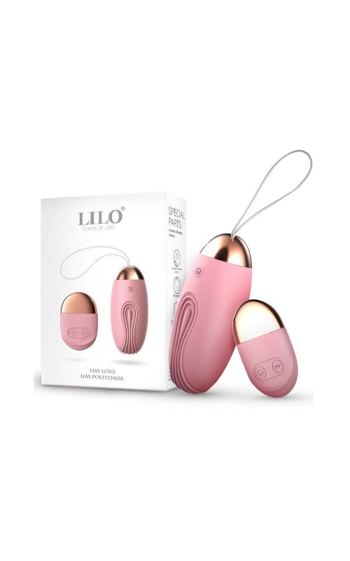 Ophelia's Dream Toys- Lilo Pink Vibrating Egg with Remote