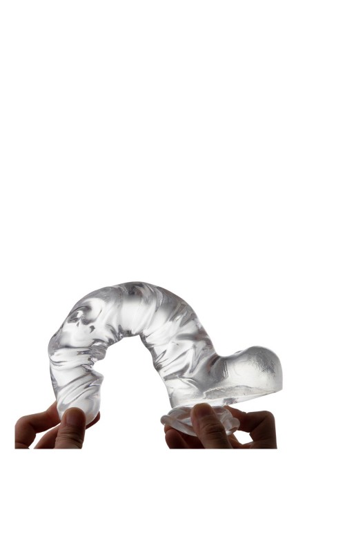 Ophelia's Dream Toys- C-thru Textured Dildo 22cm