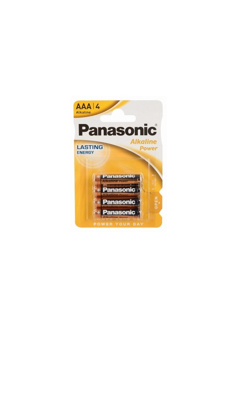Panasonic AAA Batteries - 4 pcs