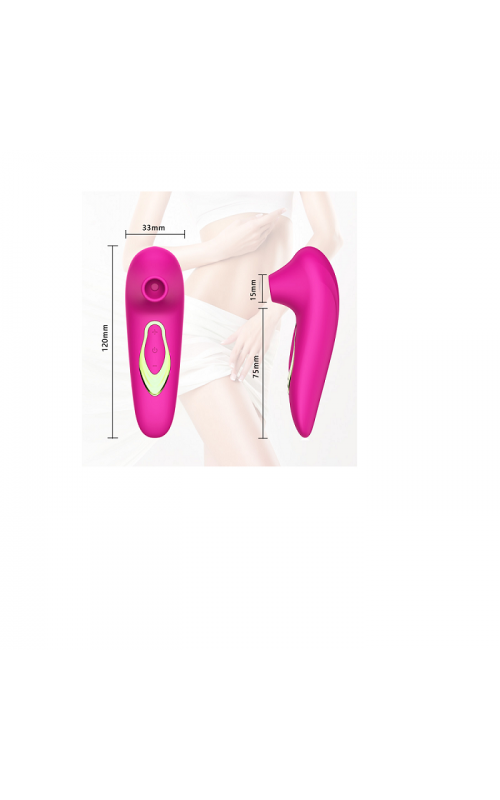 Ophelia's Dream Toys- Clitoral sucking vibrator Pink