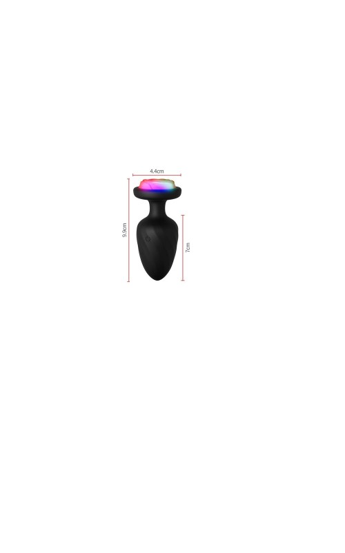 Ophelia's Dream Toys - Zorro Vibrating Buttplug with remote