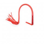 Ophelia's Dream Toys- Red Whip With Beaded Handle