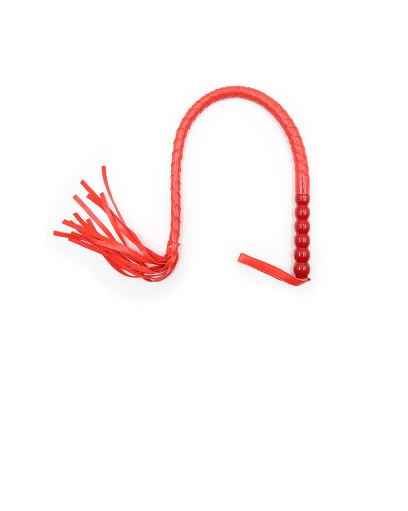 Ophelia's Dream Toys- Red Whip With Beaded Handle