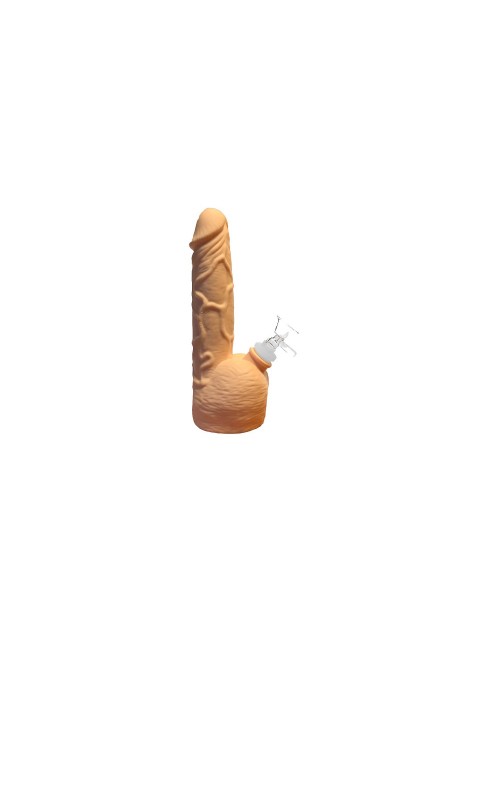 Ophelia's Dream Toys- White Penis Silicone Bong 20cm