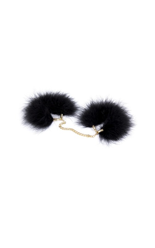 Ophelia's Dream Toys- Black Feather Cuffs