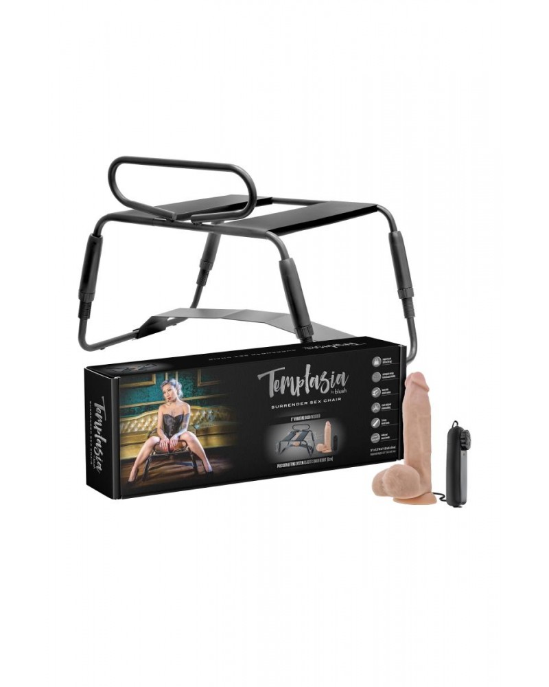 Temptasia - Surrender Sex Chair - Black