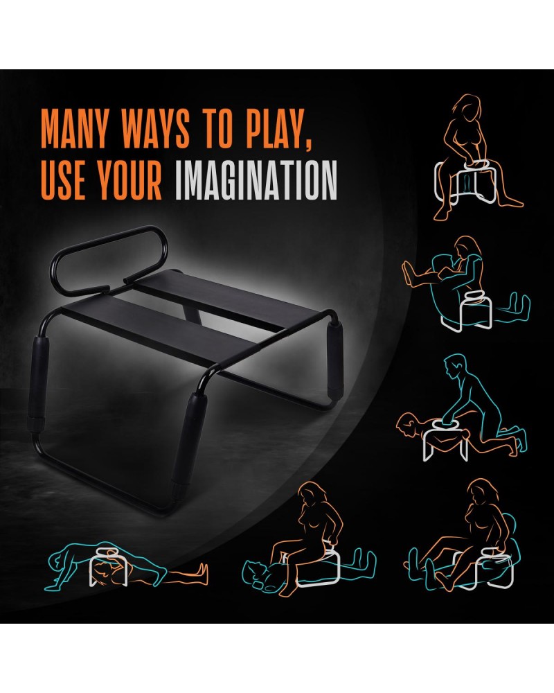 Temptasia - Surrender Sex Chair - Black