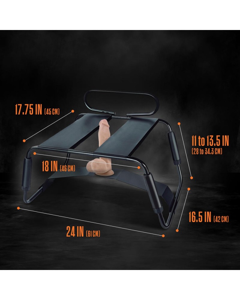 Temptasia - Surrender Sex Chair - Black