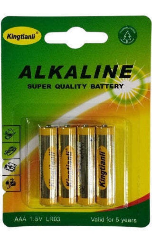 Kingtianli Αλκαλικές Μπαταρίες AAA 1.5V 4τμχ