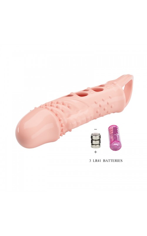 Penis sleeve with vibration