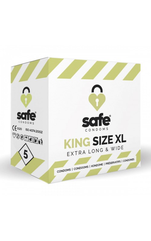 SAFE - Condoms - King Size XL - 5 pieces