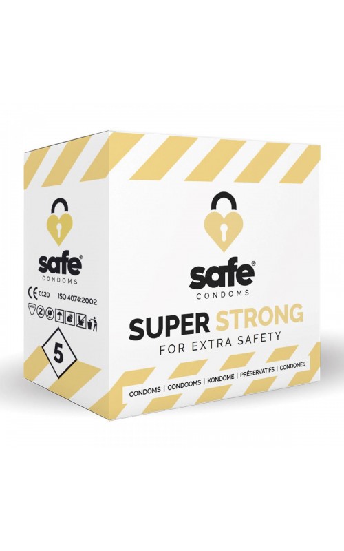 SAFE - Condoms - Super Strong - 5 pieces