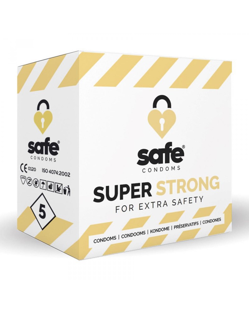 SAFE - Condoms - Super Strong - 5 pieces