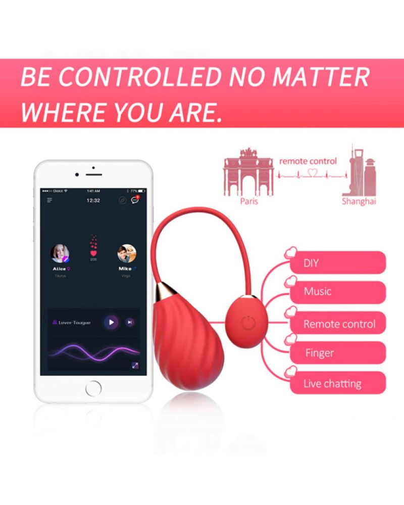 Magic Motion - Magic Sundae App-Controlled Vibrating Egg