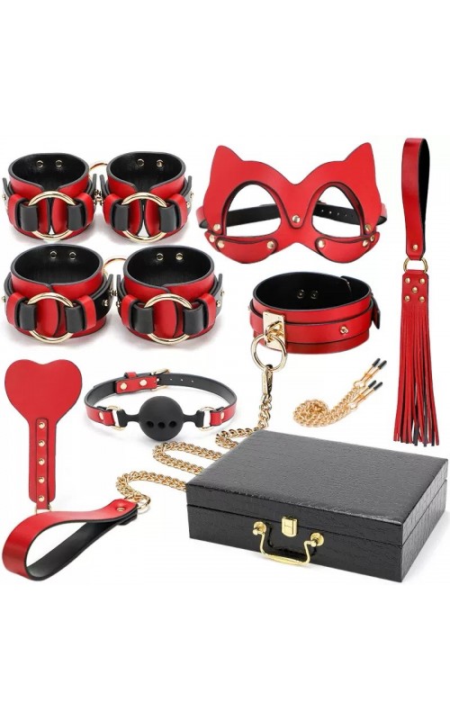 Ophelia's Dream Toys - Bondage set box red